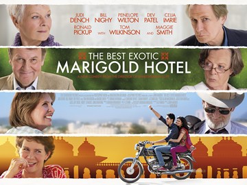 The Best Exotic Marigold Hotel movie poster