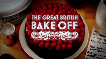The Great British Bake Off TV show poster