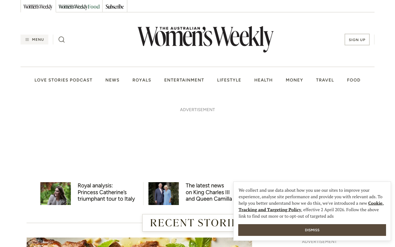 Australian Women's Weekly Health magazine