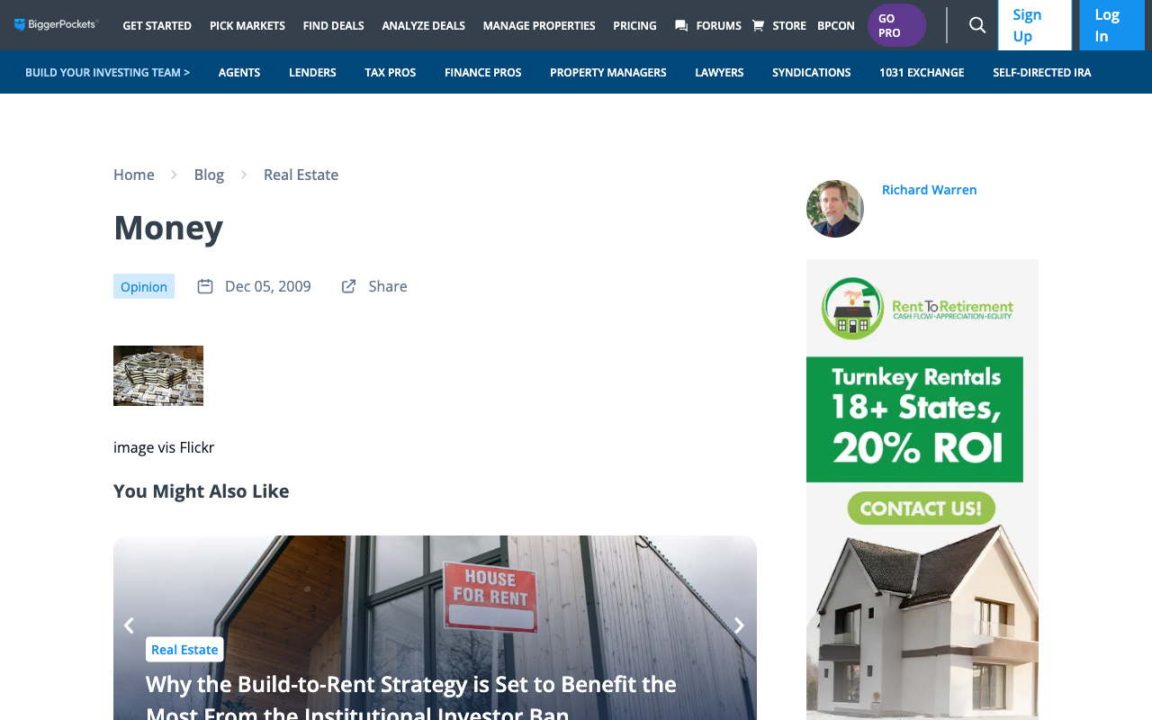 BiggerPockets Money podcast