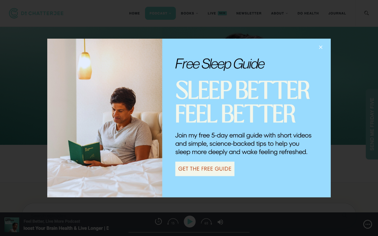 Feel Better Live More podcast
