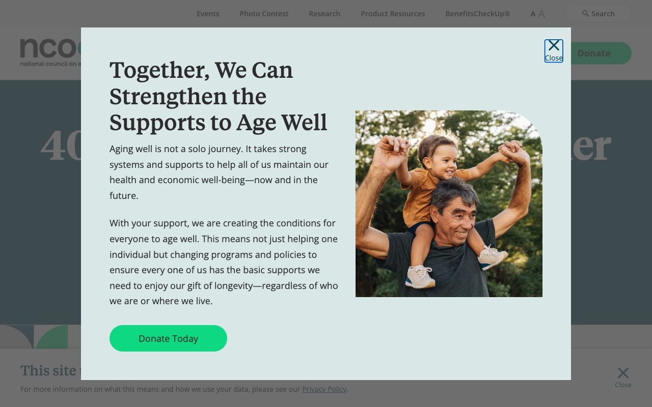 National Council on Aging (NCOA)