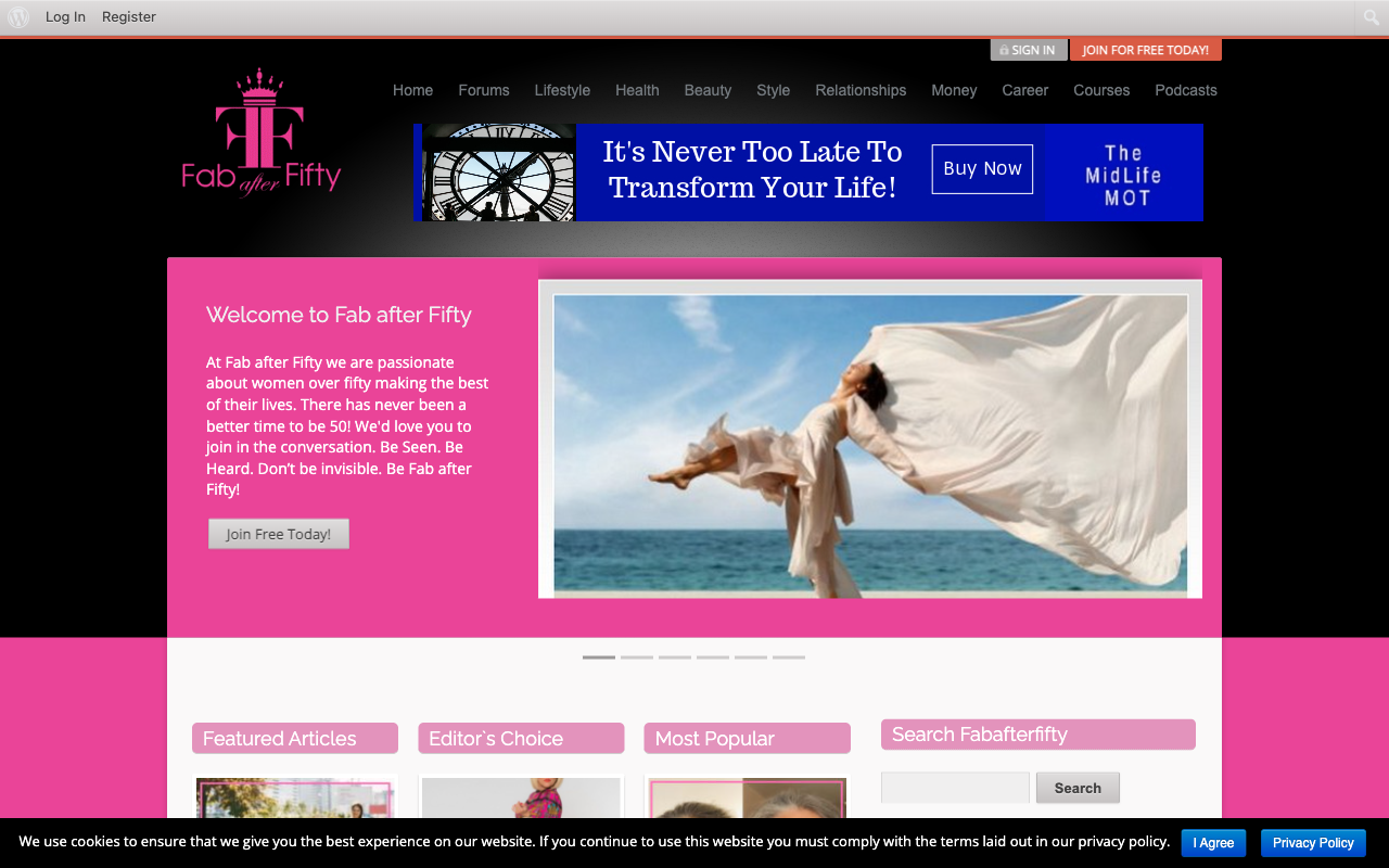 Fab After Fifty blog