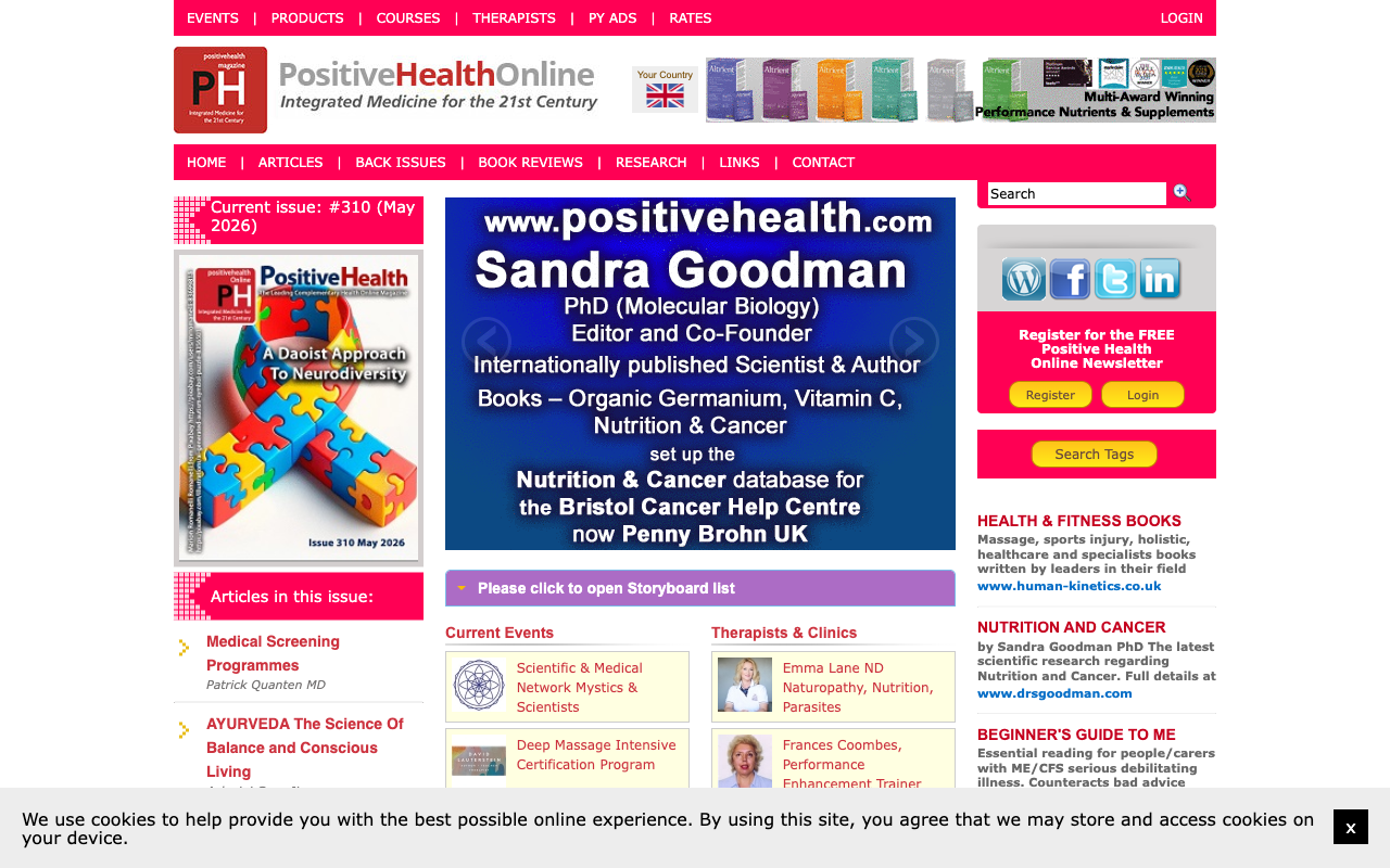 Positive Health Magazine magazine