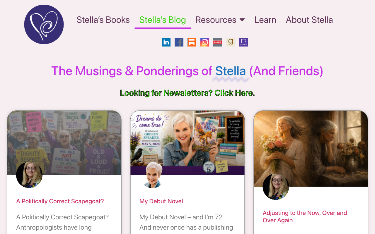 Stella Fosse blog