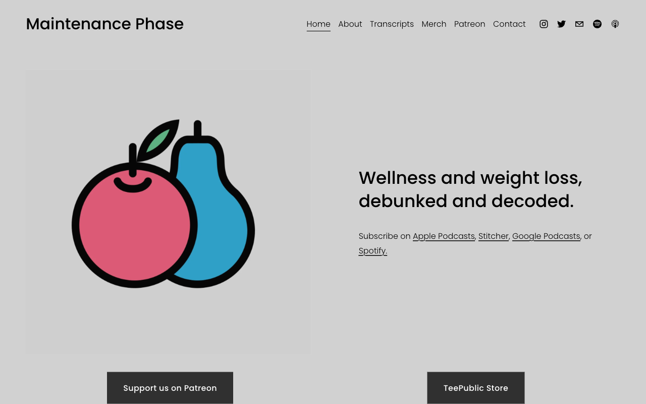 The Maintenance Phase