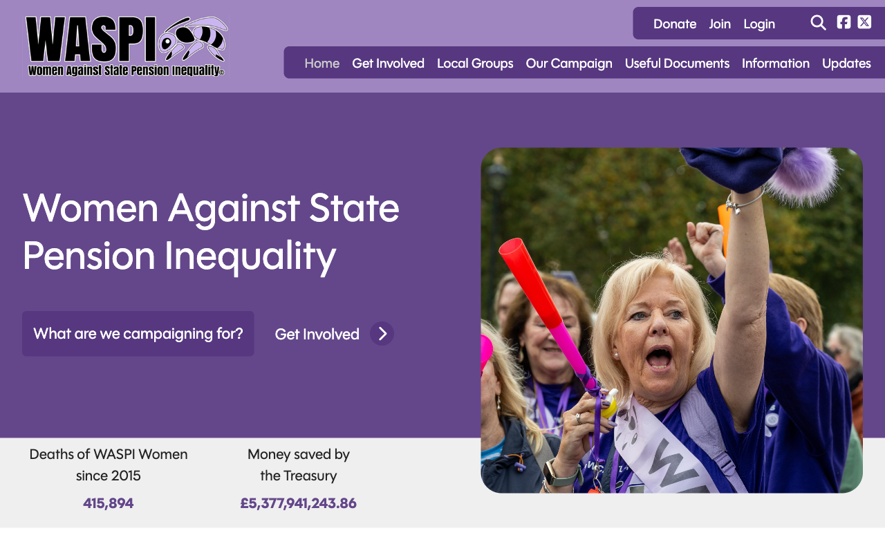 Women Against State Pension Inequality (WASPI)