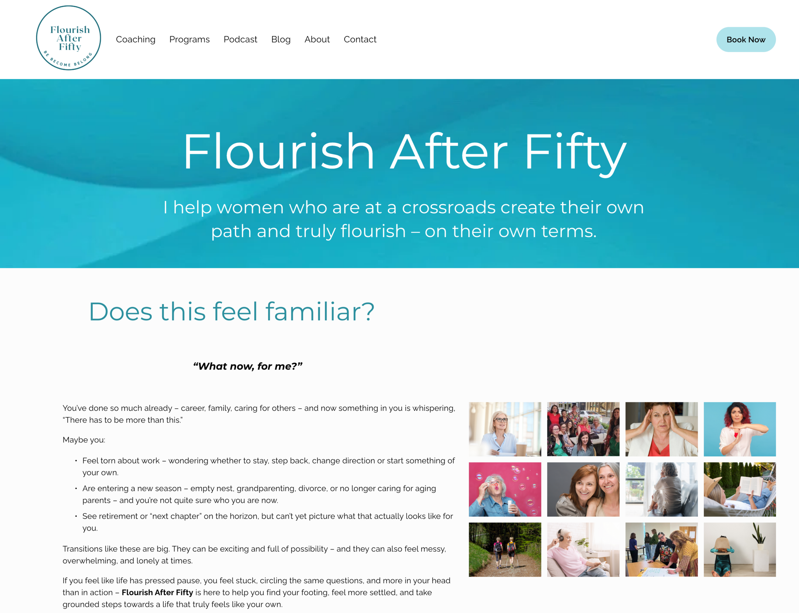 Flourish After 50 blog