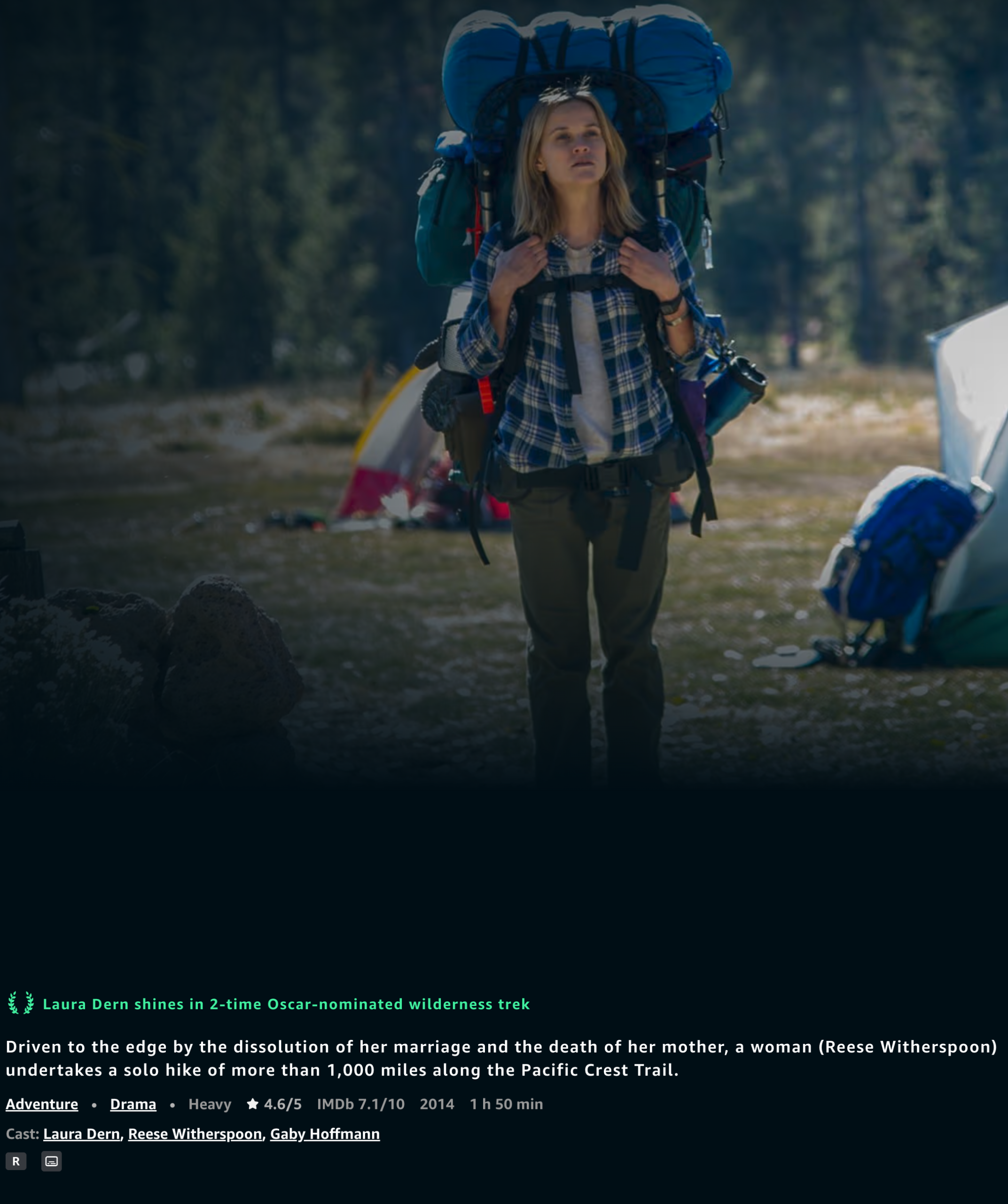 Wild movie poster